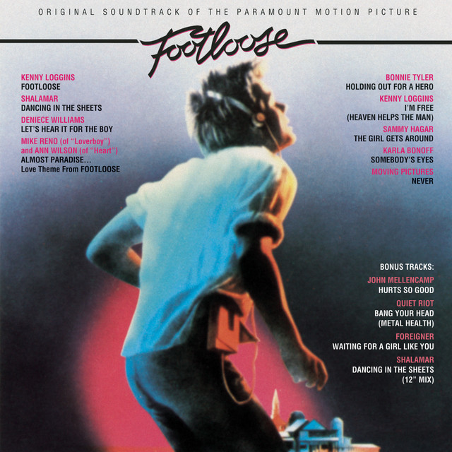 Portada de Footloose, Kenny Loggins